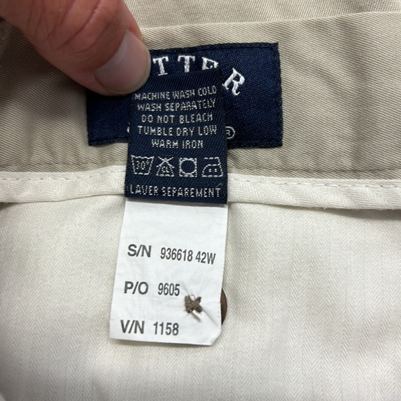 Cutter & Buck Wide Leg Golf Shorts Pleated High Waisted Khaki 6/26 - Picture 7 of 8